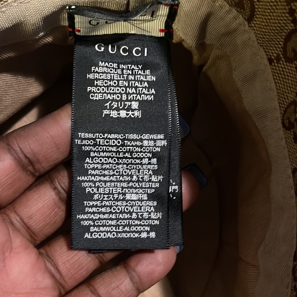 Authentic Gucci bucket hat size large 23 1/5 inches - Picture 4 of 9